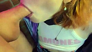 Chained slut on knees gags on cock with face fuck and deepthroat cumshot! Who's next?😈