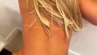 Guy stuffs whole cock in curvy stepmom's ass then cums in mouth POV