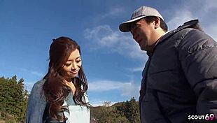 ever seen a sexy japanese girl tricked into uncensored outdoor creampie gangbang?