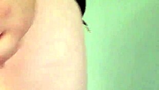 redhead bbw fingers fat pussy crams big tits with dildo tease