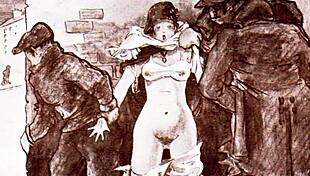 Vintage Erotic Art from Antique Retro Scenes Unfolds Secrets