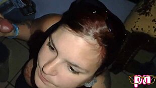 my slut wife vacation blowbangs strangers and gulps every load