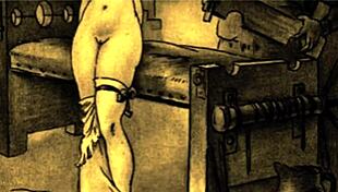 Vintage Erotic Art from Antique Retro Scenes Unfolds Secrets