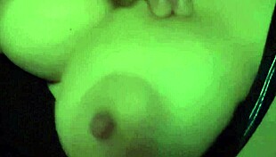 italian milf artemisia love's huge natural tits bounce wildly in solo fetish clip