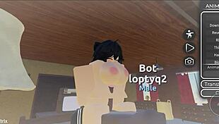 Roblox girl begs serve master's monster bbc like total whore slut