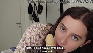 whoa stepmom spills her cuckold secrets to hubby 😏 right in his face