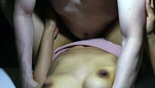 Stepsister's tight pussy tempts missionary exploration up close