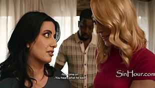 divorcing bbc for lesbian fun? isiah maxwell pounds arab lily labeau