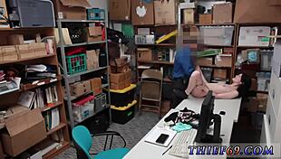 Petite huge tits emo teen squirts hard under LP officer's hardcore watch