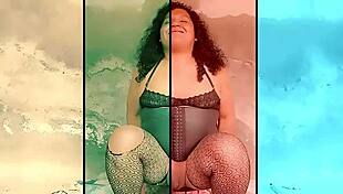 Shemale gapes huge asshole extreme with giant wedge dildo insertion