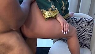Saudi Arab Wife Yields to Powerful Black Stranger in Hidden Desire