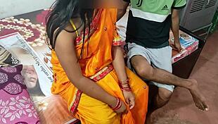 Indian Son Pounds Bengali Stepmom's Ass in Kitchen Frenzy!