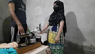 i never imagined my tight beautiful indian muslim ass would hurt so much from tailor's brutal first anal fuck