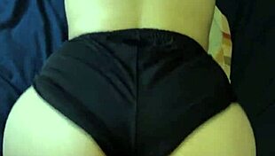 imagine fucking 18yo perfect white ass doggy without removing shorts real amateur pov