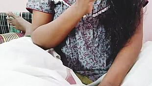 Desi Wife Delivers Dirty Telugu Boob Talk Blowjob