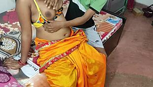 Indian Son Pounds Bengali Stepmom's Ass in Kitchen Frenzy!