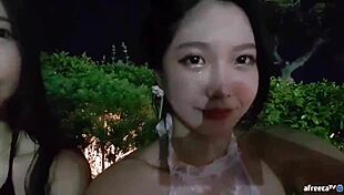 Korean webcam show reveals intimate solo moments
