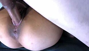 dude this pretty college latina's tight pussy gets creampied after class