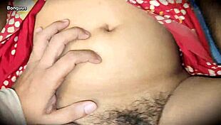 i crave my desi stepmom's feet stroking my cock before pounding her wet hairy pussy deep