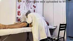 Nurse Exam Turns Tense as Patient Gets Hard and Ready for Action