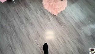 BBW Redhead Cougar in Boots Kicks Balls Hard at Humiliating Boot Camp Teaser
