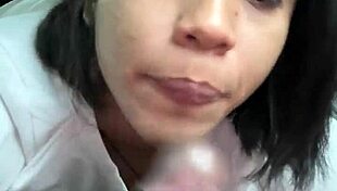 a sloppy blowjob before we cum and meet my friends - amateur couple nysdel