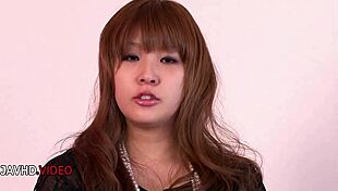 rinka aiuchi rides two cocks in wild jav threesome blowbang