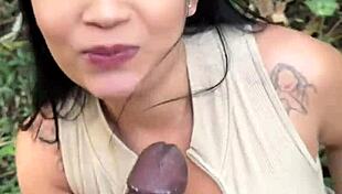 Hot Japanese Babe Bribes Cop with Big Tits for Steamy Sexual Favor