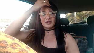 Hot Hospital Doctor Begs for Creampie Car Sex with Patient's Monster Cock Outdoors