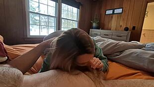 Creampie Cuckold Sextape With Hairy Housewife Bent Over Doggy