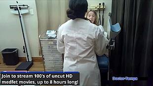 Dr Tampa gives Stacy Shepard her first intense gyno exam