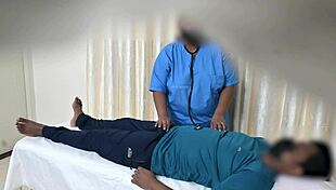 Nurse, give that patient his happy ending cock relief now?