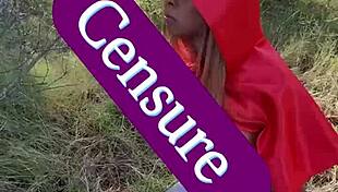 public outdoor romp hints at wild parody fun