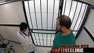 welcome to rikers ditria rose spreads ass for anal fingering domination backstage latex gloves