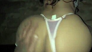 Naughty Brazilian Nerd Teen Offers Tight Pussy on Balcony - Spotted?