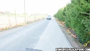 colombian ebony's tempting street ass pounding