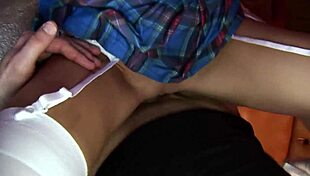 Hey cute college student sucks dick in schoolgirl outfit! 🎓🍆
