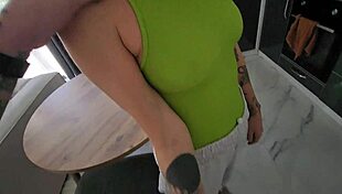 tattooed dorm mate gets rough pussy pounding orgasm