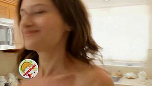 Torcelini lesson 6 maid SMASHES dishes STRIPS naked for tips full clothes-ripping video