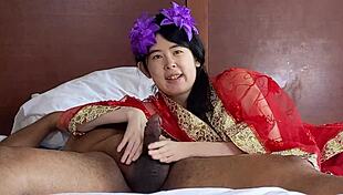 Chinese Ming Dynasty Princess Alexandria Wu Craves Massive Black Cock Ride