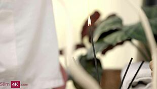 Ashly Rabbit's massage turns into hot creampie pounding? You wish?