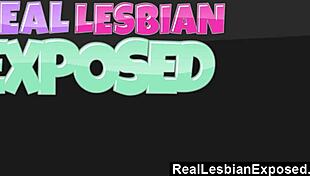 Horny Lesbian Babes Scissor and Toy Fuck Shaved Pussies