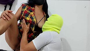 my sex-crazed latina neighbor shakes her huge ass begging me to cum deep inside her kinky bed domination