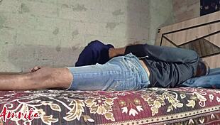 Bhabhi Gets Late Night Thrill In House With Hindi Audio