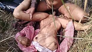 Indian desi college girl sneaks to forest for hot fuck session