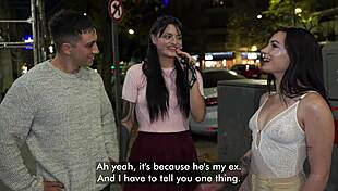 guy spots petite latina on street takes her home for rough doggystyle quickie