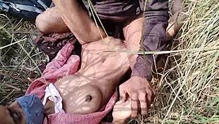 Indian desi college girl sneaks to forest for hot fuck session