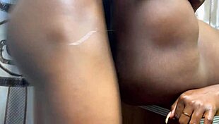 Slim Thick Chocolate Rides African Bbc Hard!