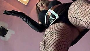 kate latex femdom milf dominates big ass heels goddess!!