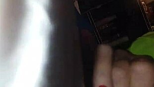 my ol lady drops to her knees giving me sloppy head while young 18+ blue watches boo boo style